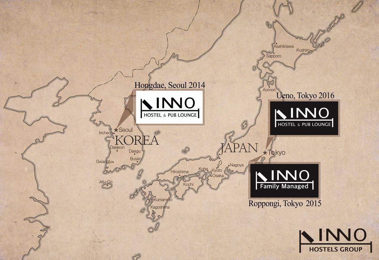Inno Hostel & Pub Lounge Ueno, 도쿄 외부 사진